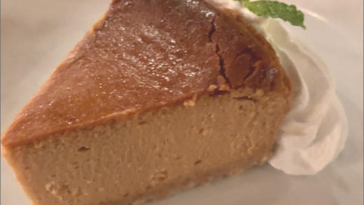 池尻大橋：カフェ ラ ボエムのキャラメルチーズケーキ